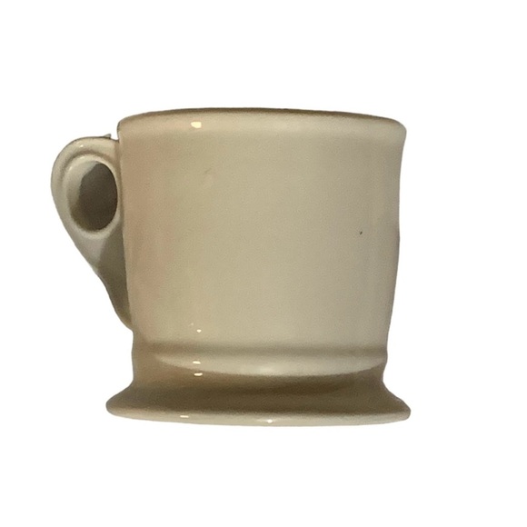 Anthropologie Coffee Mug Monogram "C" Cup Gift Bird White Black - Picture 4 of 4